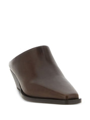 Brunello Cucinelli Sandals in Brown Leather