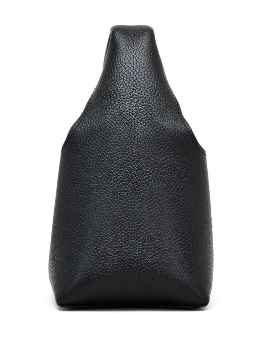 Marc Jacobs Black Leather Handbag — Mini Sack