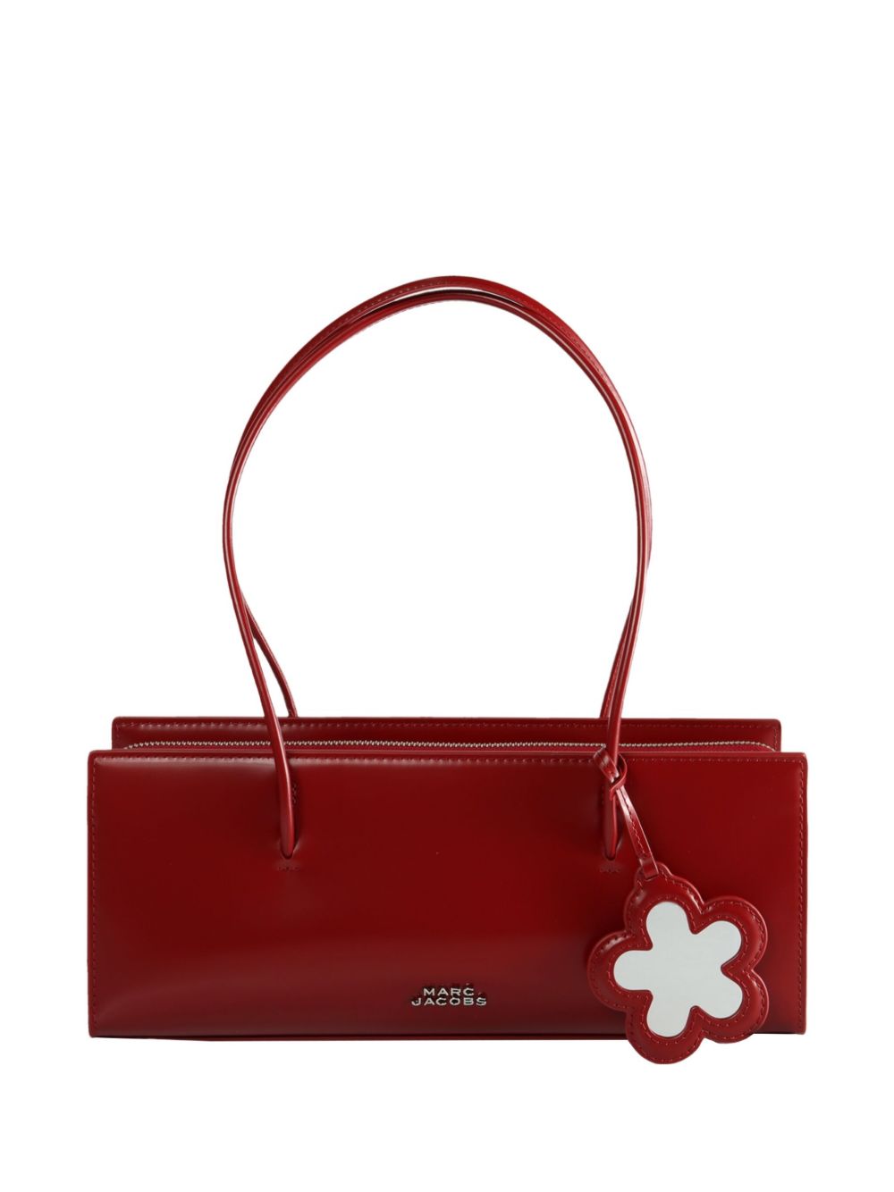 Bolsos Marc Jacobs.. Bolso satchel de piel burdeos