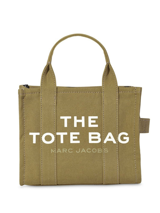 Green Marc Jacobs Shopper — Small Silk & Nylon Tote