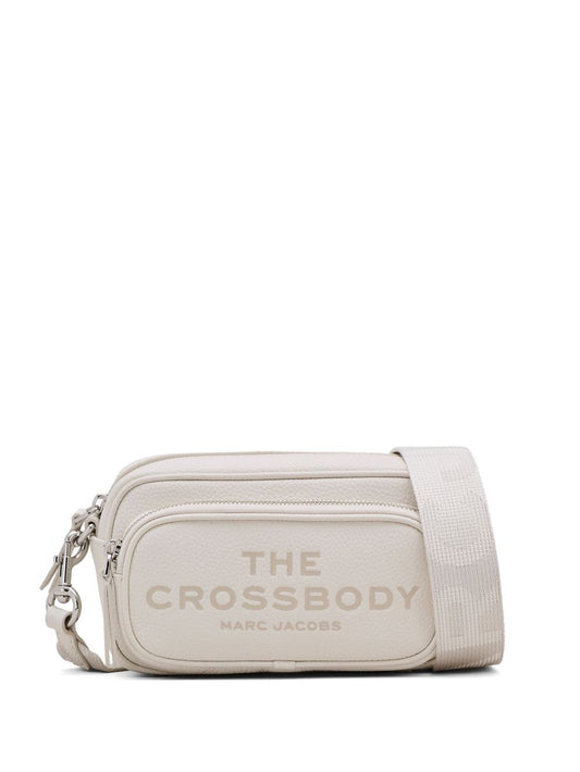 Marc Jacobs White Shoulder Bag — Silk & Nylon Crossbody