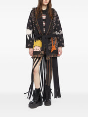 Alanui Sweaters Grey wool cardigan