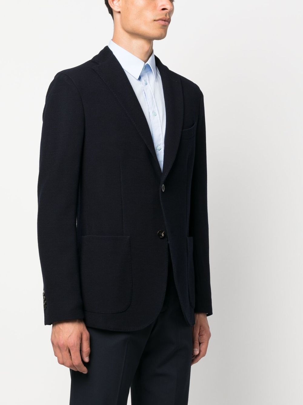 Boglioli Jackets Blue virgin wool blend