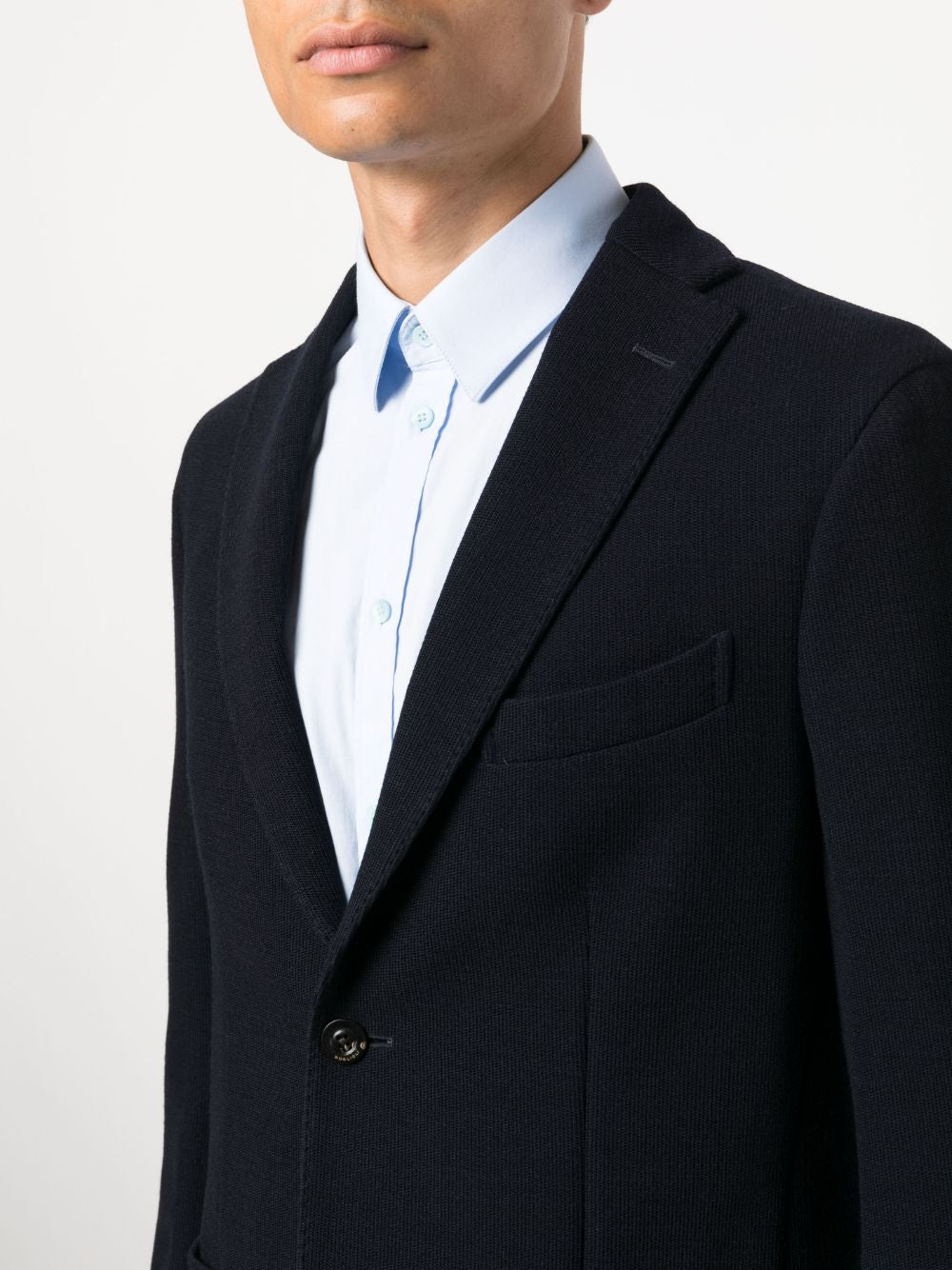 Boglioli Jackets Blue virgin wool blend