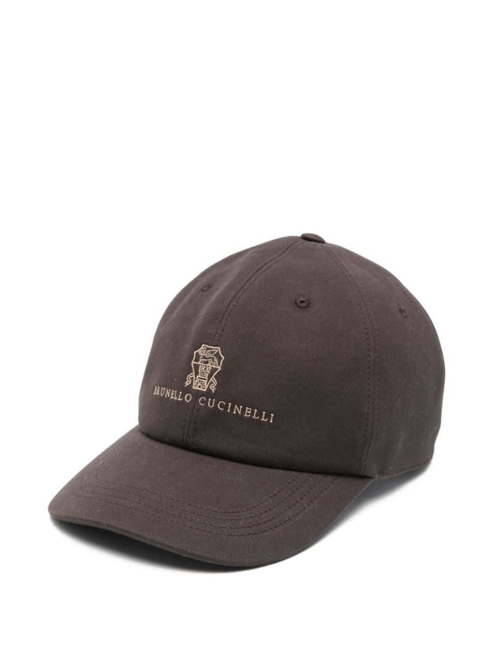 Brunello Cucinelli Hats Brown cotton baseball cap