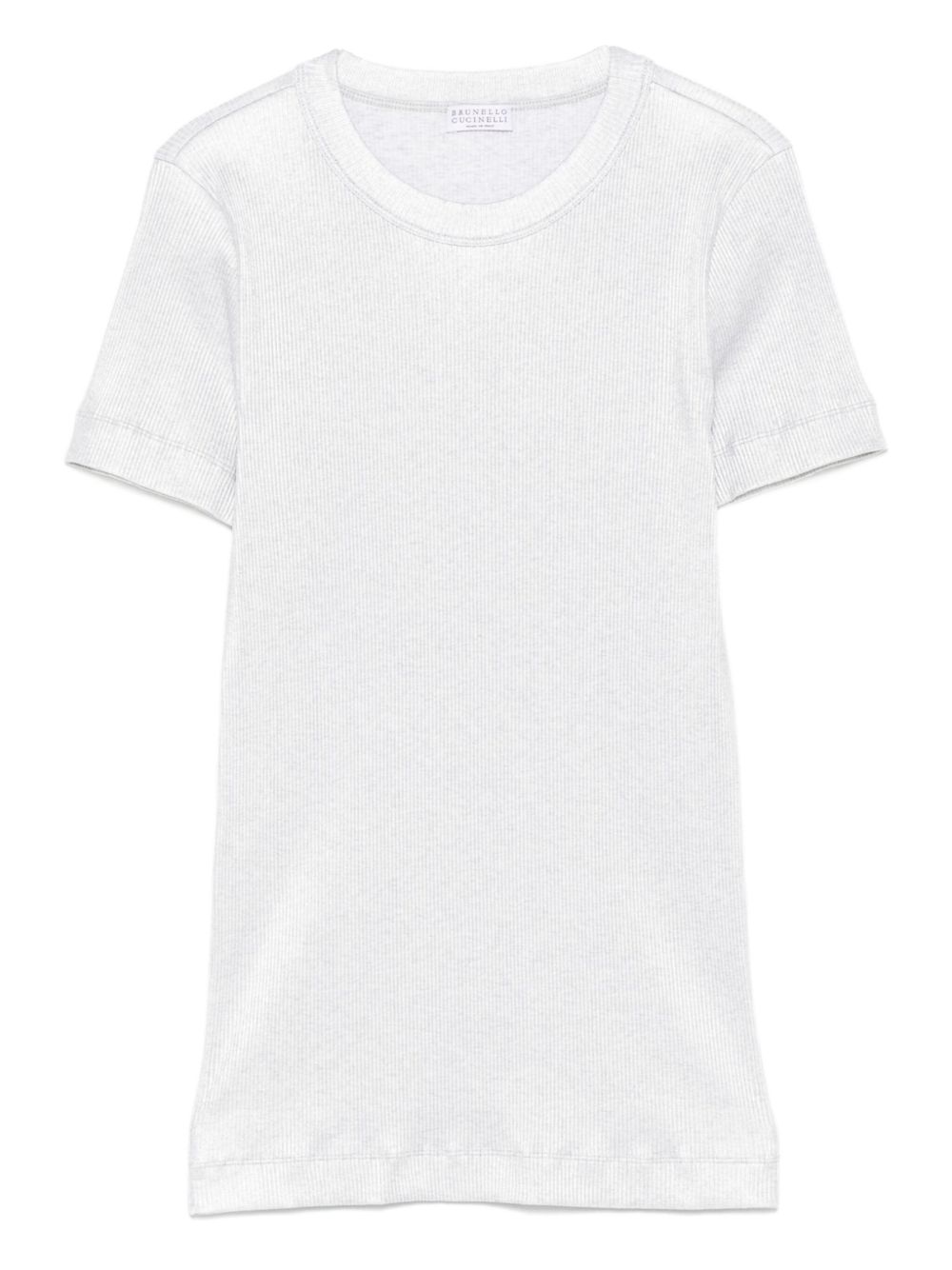 Brunello Cucinelli T-shirts et Polos Argent