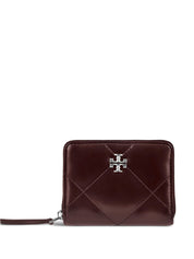 Tory Burch Wallets Bordeaux quilted leather