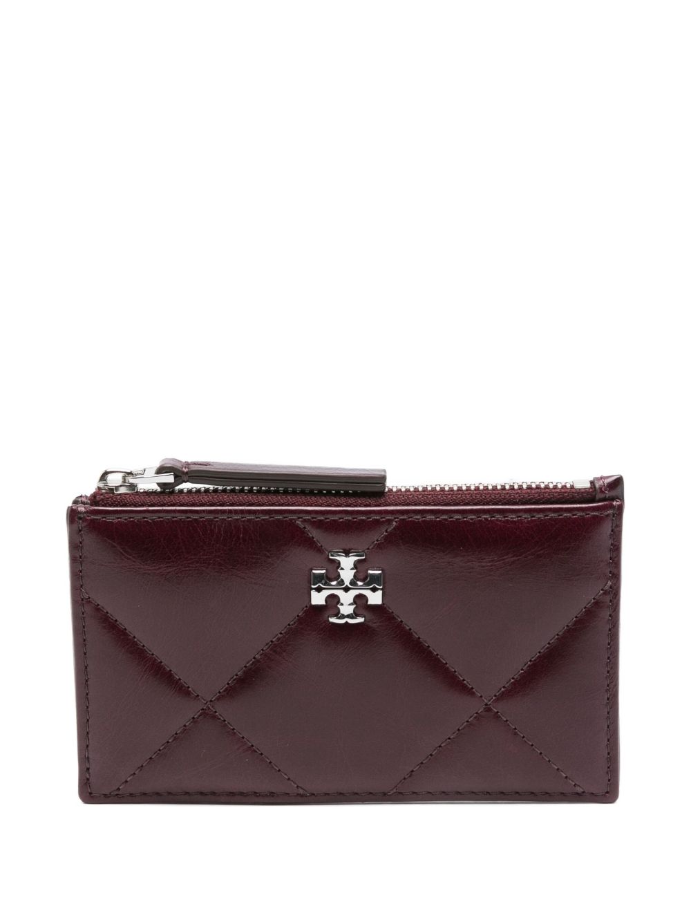 Tory Burch Wallets Bordeaux quilted leather