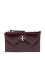 Tory Burch Wallets Bordeaux quilted leather