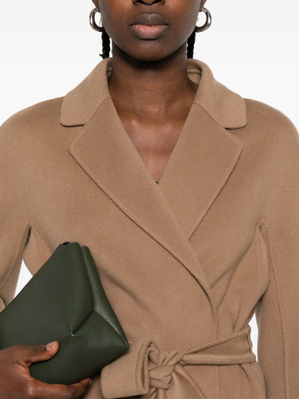 S Max Mara Camel Wool Coat — Timeless Tailoring