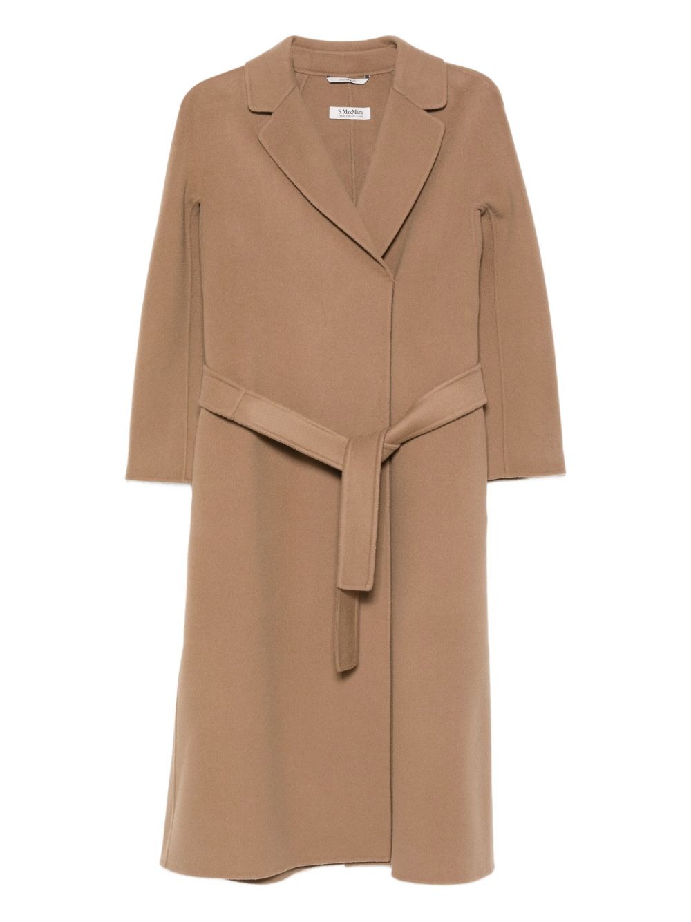 S Max Mara Camel Wool Coat — Timeless Tailoring