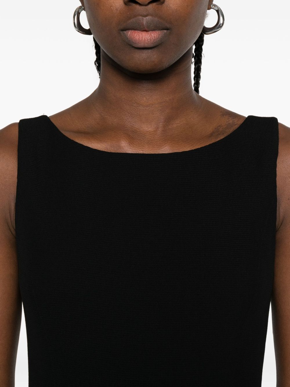 Emporio Armani Dresses Black sleeveless mini dress