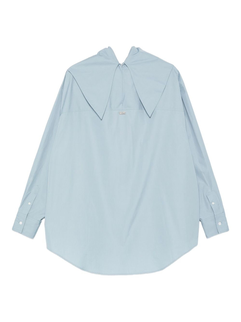Ami Paris Shirts Clear Blue cotton long sleeve