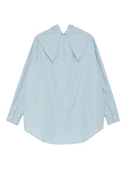 Ami Paris Shirts Clear Blue cotton long sleeve