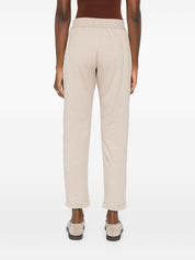 Brunello Cucinelli Trousers Beige — Luxe Cotton Sweatpants