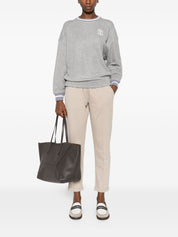 Brunello Cucinelli Trousers Beige — Luxe Cotton Sweatpants