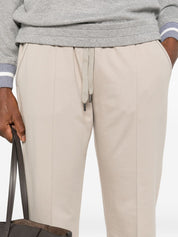 Brunello Cucinelli Trousers Beige — Luxe Cotton Sweatpants
