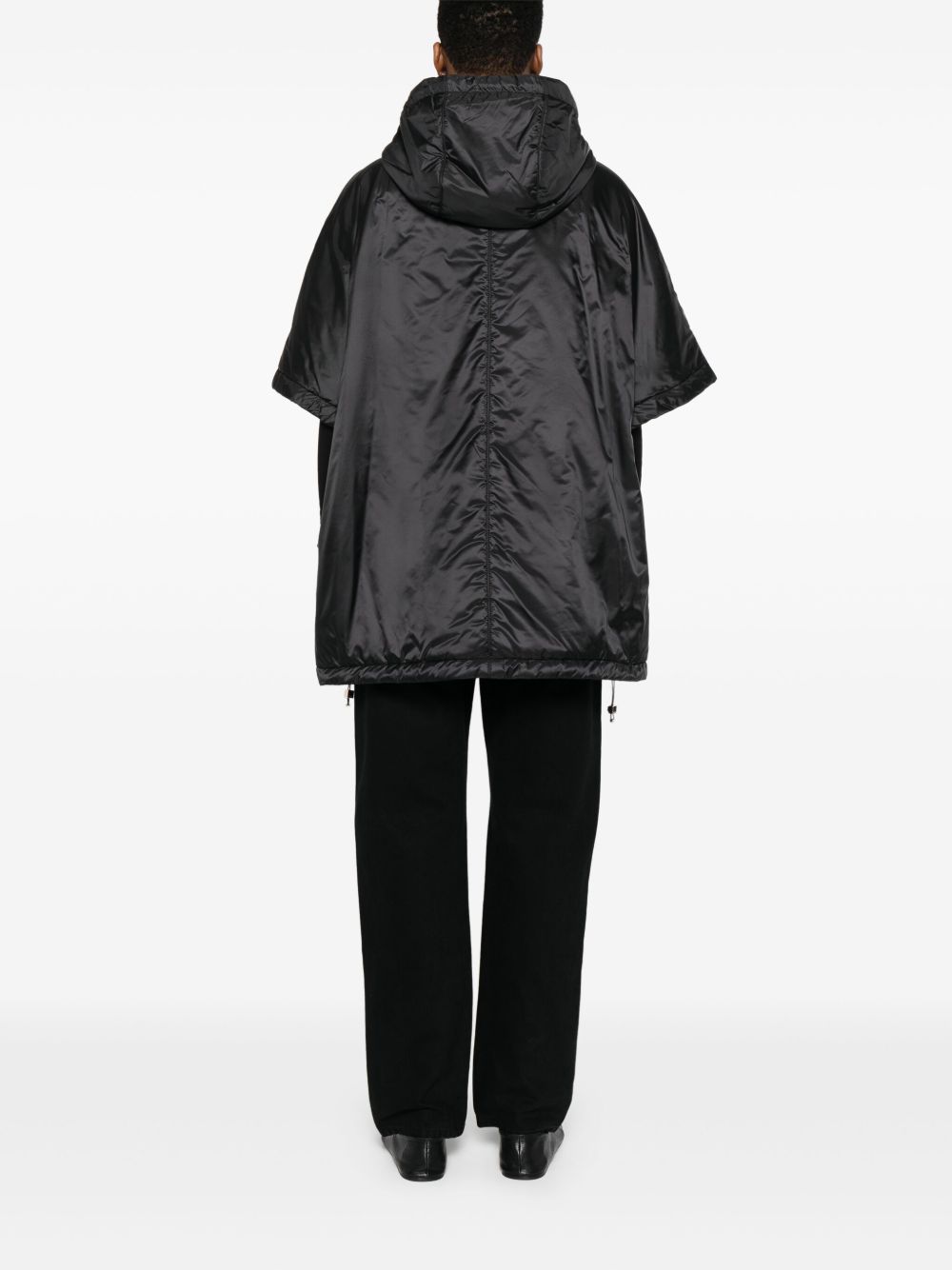 MAX MARA THE CUBE Black Nylon Jacket