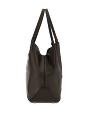 Sac fourre-tout moyen en cuir Hogan Pre Bags, couleur marron cèdre