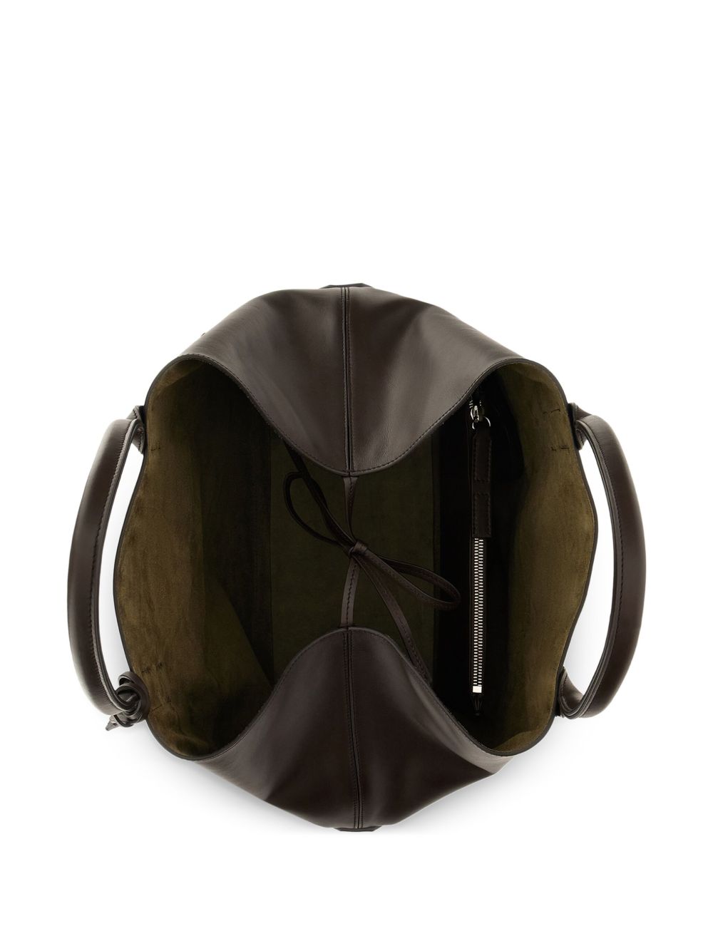 Sac fourre-tout moyen en cuir Hogan Pre Bags, couleur marron cèdre