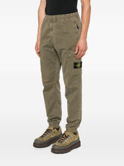 Stone Island Trousers Green cotton cargo