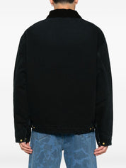 Carhartt Wip Main Jackets Black with corduroy collar
