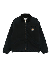 Carhartt Wip Main Jackets Black with corduroy collar