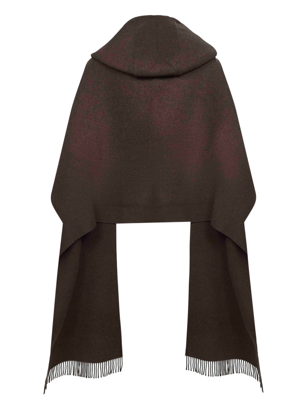 Brunello Cucinelli Scarfs Brown wool-cashmere