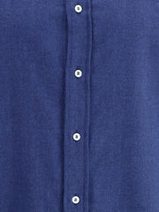 Brunello Cucinelli Blue Shirt — Refined Cotton Blend