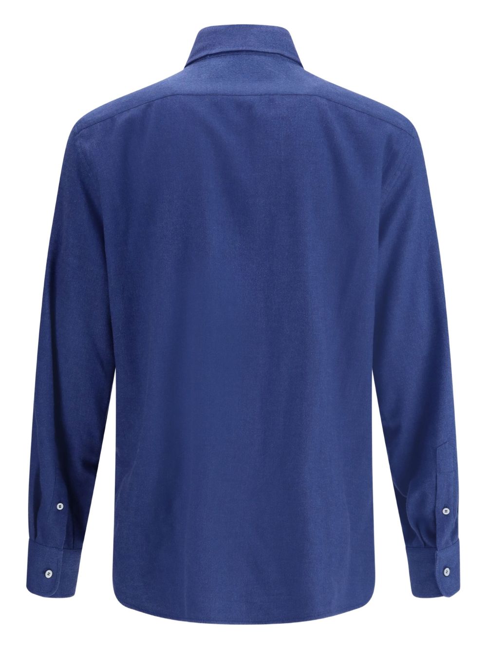 Brunello Cucinelli Blue Shirt — Refined Cotton Blend