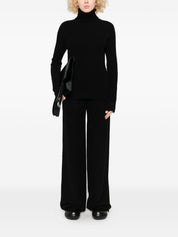 Uma Wang Trousers in Black Cashmere