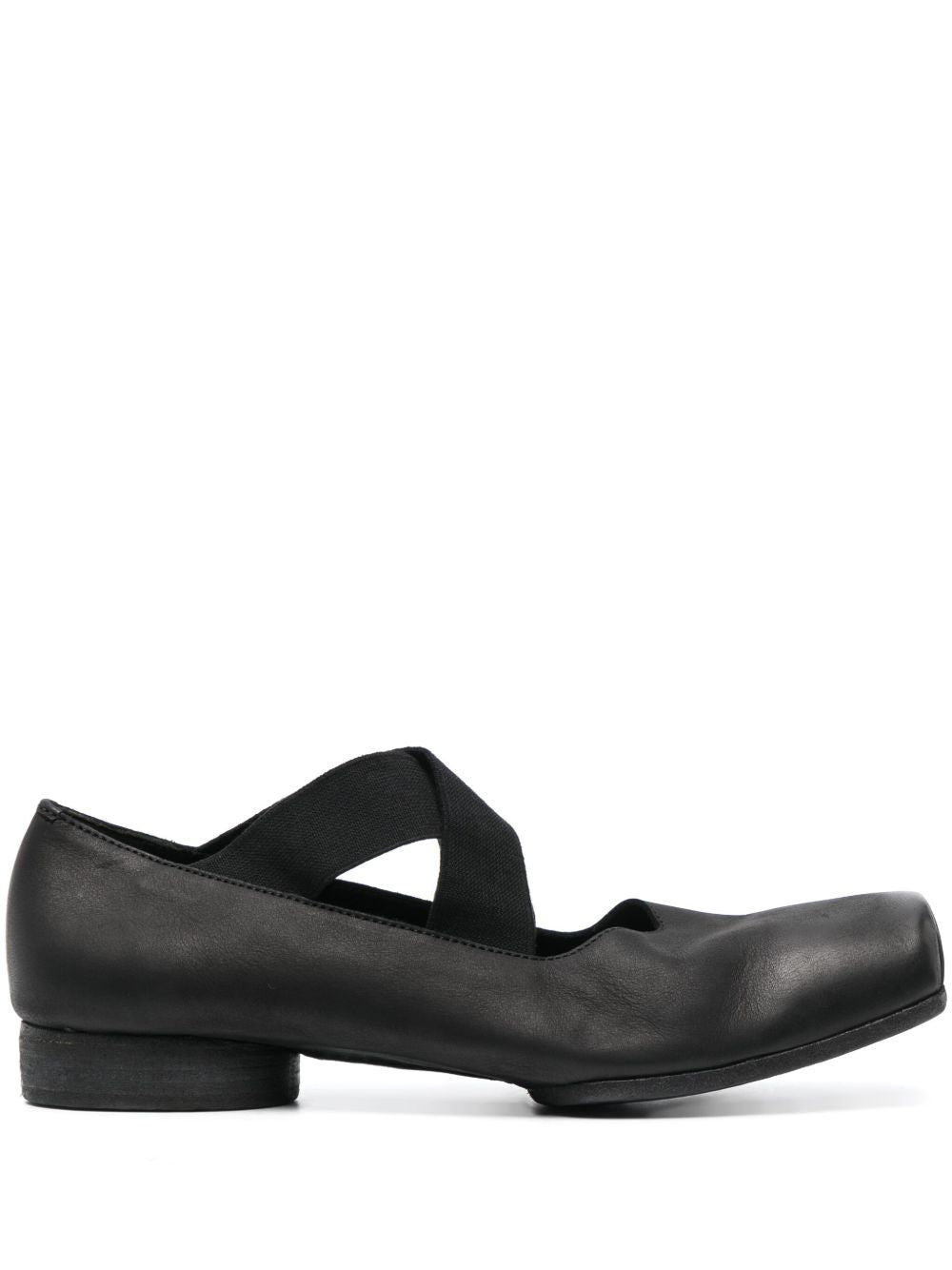 Uma Wang Flat shoes Black leather