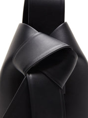 Acne Studios Bags.. Black leather Musubi mini handbag