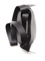 Acne Studios Bags.. Black leather Musubi mini handbag