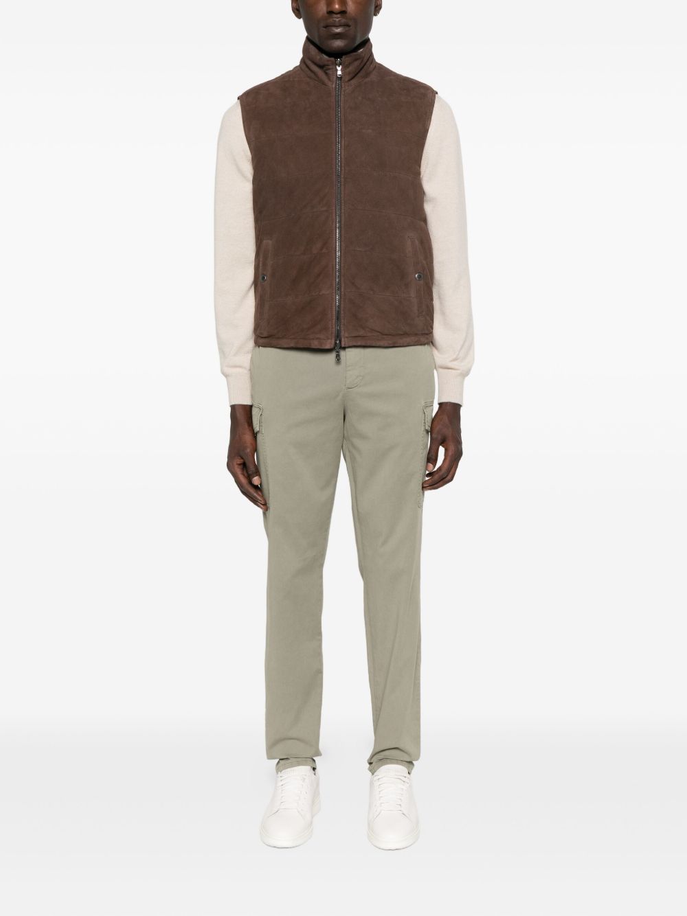 Brunello Cucinelli Trousers in Cotton with Cargo Pockets