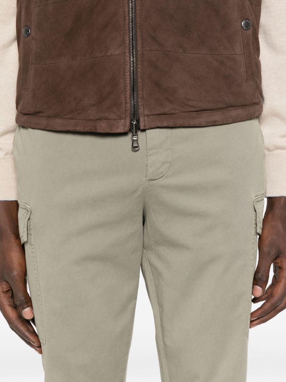 Brunello Cucinelli Trousers in Cotton with Cargo Pockets