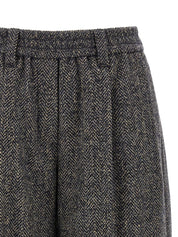 Brunello Cucinelli Shorts Blue wool bermuda