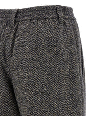 Brunello Cucinelli Shorts Blue wool bermuda