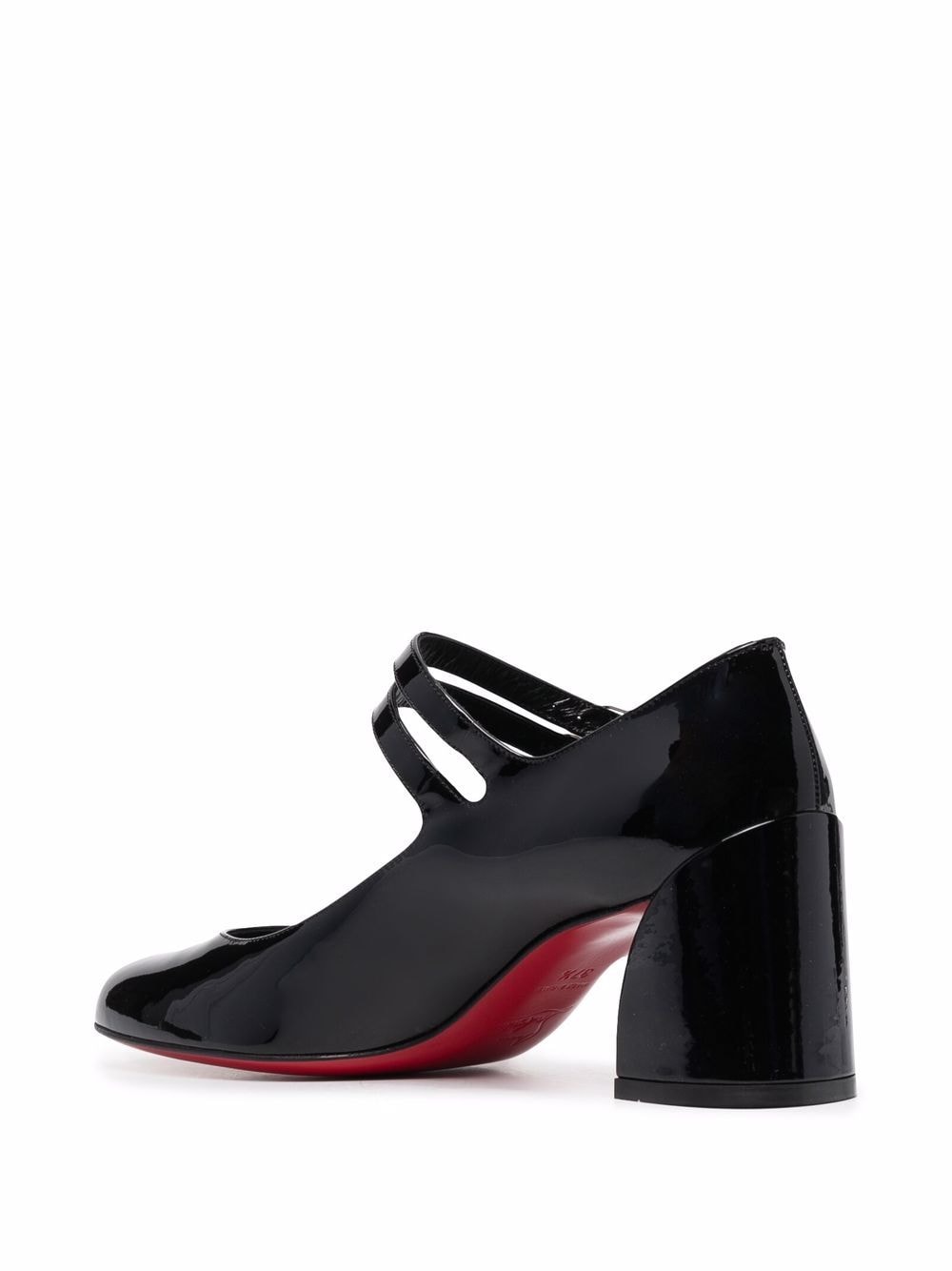 Christian Louboutin With Heel Black leather pumps