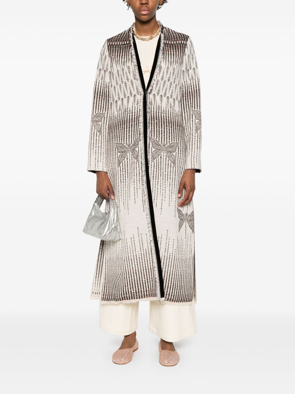 Forte Forte Coats Manteau long marron