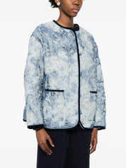 Clear Blue Tie‑Dye Cotton Jacket — Forte Forte