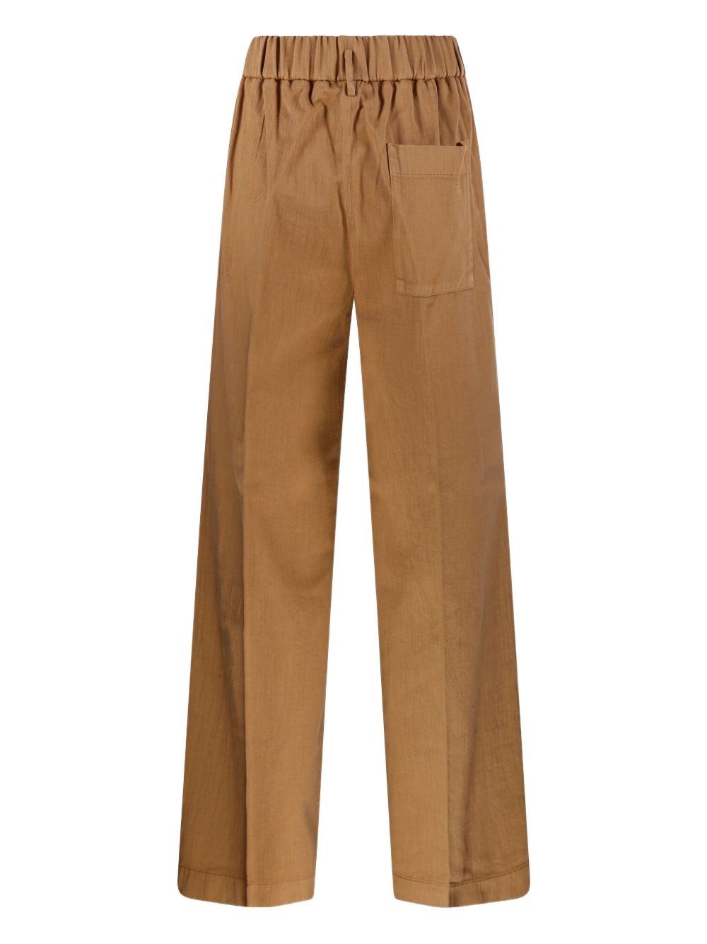 Forte Forte Trousers — Light Brown Cotton Trousers