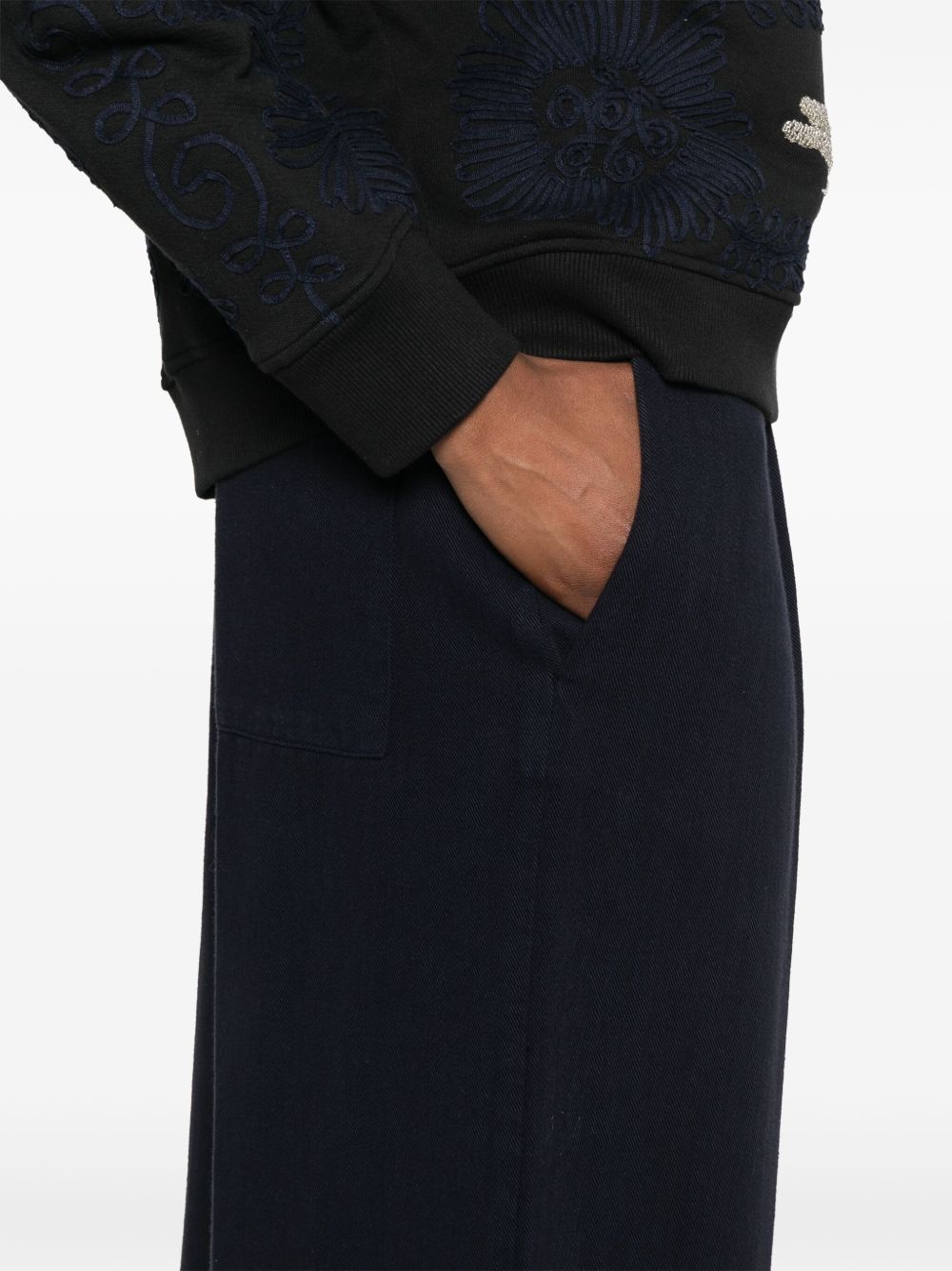 Pantalon Forte Forte Bleu