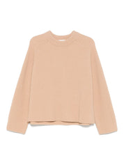 Forte Forte Sweaters Beige — Wool Crewneck Jumper