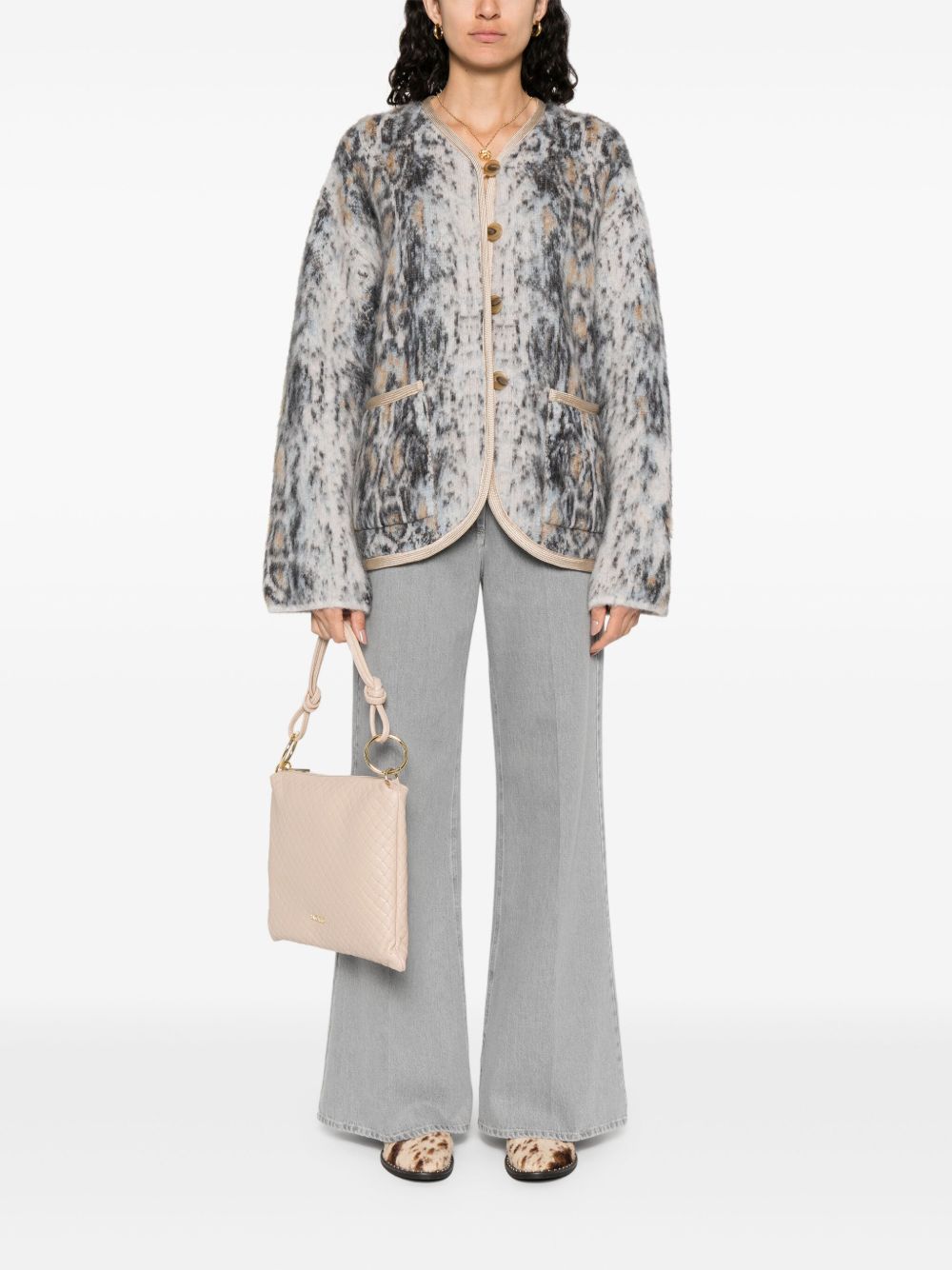 Forte Forte Blue Wool-Blend Jacket