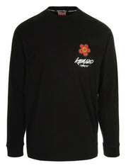 KENZO FUTURA T-shirts and Polos Black cotton graphic t-shirt