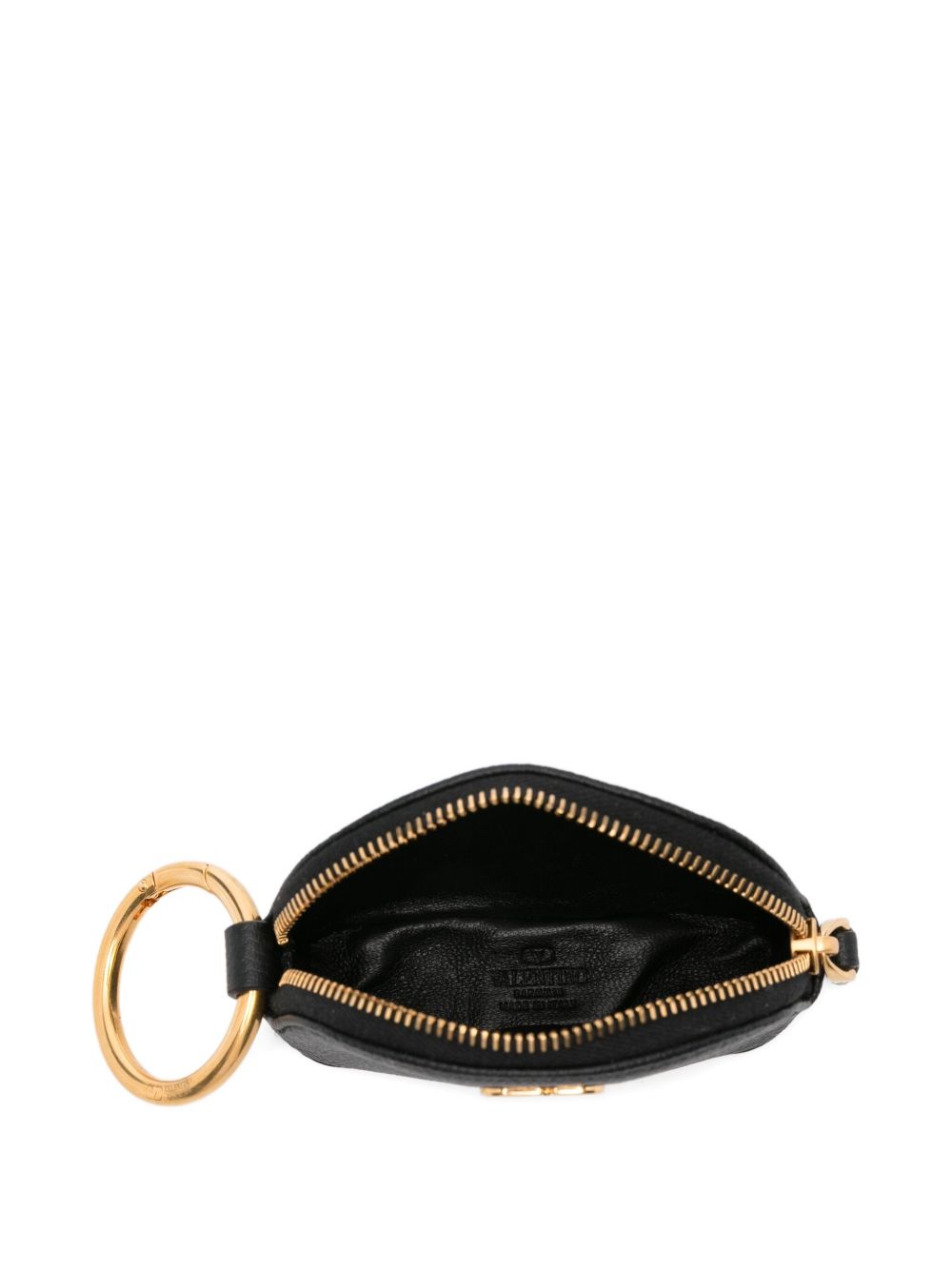 Valentino Garavani Wallets Black calf leather