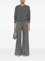 Fabiana Filippi Grey Trousers — Silk & Wool Tailoring