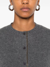 Fabiana Filippi Grey Sweaters — Silk & Wool Comfort