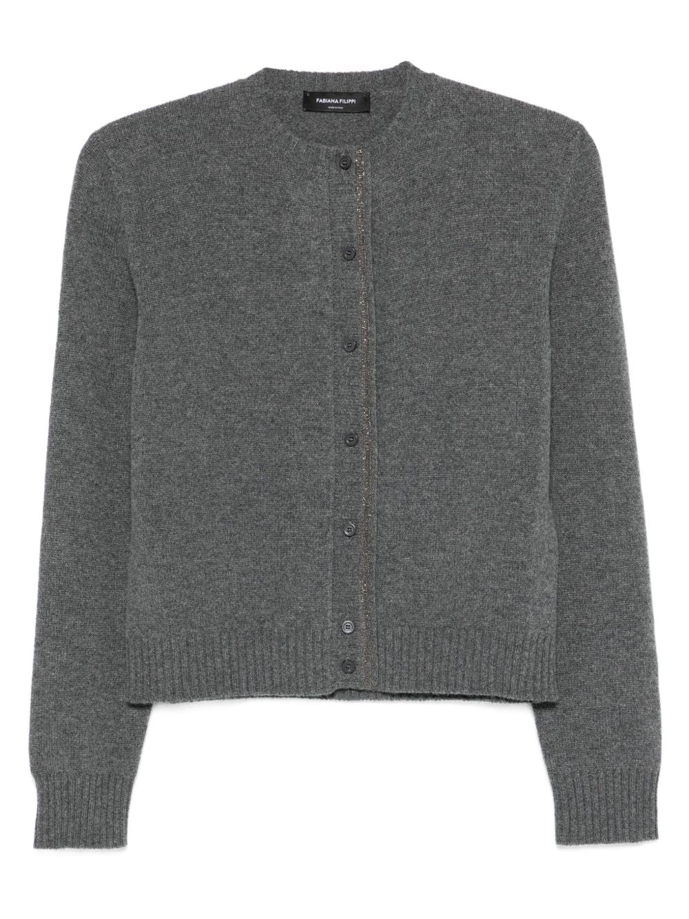 Fabiana Filippi Grey Sweaters — Silk & Wool Comfort
